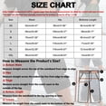 thumbnail image 3 of Venzia Men Drawstring Elastic Waist Cargo Capri Shorts Zipper Pocket Sport Shorts, 3 of 5