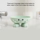 thumbnail image 5 of Paja de trigo PP Box Encantador portátil Lavable Antideslizante 6 Agujeros de drenaje Caso interior Casa Baño Baño Bandeja Accesorios Verde Methold HA011713-03, 5 of 7