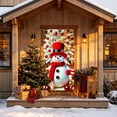 thumbnail image 6 of 2026 Christmas Home Party Decoration 1PCS Christmas Door Cover Door Curtain Christmas Day Door And Wall Decoration Desktop Decoration Festival Party Decoration 35x71inches, 6 of 6