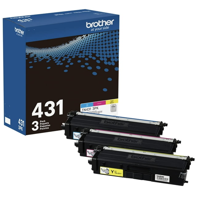 Cartucho de tóner Brother TN-431 3PK cian/magenta/amarillo