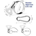 thumbnail image 5 of for Durable Stainless Steel Flag Pole Clips - Adjustable & Easy to Install!, 5 of 8