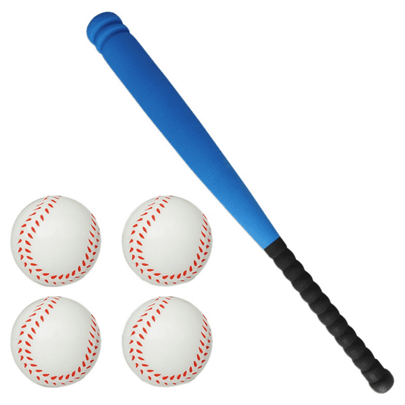Kids Baseball Bat and Ball Set Plastic Baseball Game Sport Playing Baseball Playing Set Sports for Outdoor Backyard B