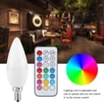 thumbnail image 4 of Candle Light Bulb, LED Candle Light Bulb, 3W Bulb Lamp AC85-265V For Porch Lights Lamps, 4 of 8