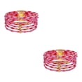 thumbnail image 2 of QualitChoice Bracelet Multi-layers Magnetic Buckle Leather Multi-colored Leopard Print Valentines Day Gifts Bracelets Hand Jewelry Pink 2Set, 2 of 6