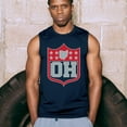 thumbnail image 4 of Ohio Shield Men's Muscle Shirt Football Fan Game Day Tailgate Midwest Underdog, 4 of 7