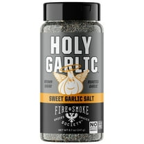 Fire & Smoke Society Holy Garlic All Purpose Seasoning, 8.7 oz Mixed Spices & Seasonings