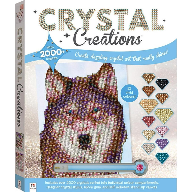 Crystal Creations Craft Kit - Wolf in Snow