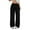 Black, variant on Yoga Pants Women, Prolriy Womens Stretchy Flare Trousers Petite Lightweight Pull on Slacks with Pockets Women's Pants Black L