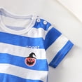 thumbnail image 4 of Quealent Boys Cartoon Dinosaur T-Shirt Collection Cotton Summer Short Sleeve Tee for Kids Casual Top for Boys Ages 1-7 Years (Blue, 5-6 Years), 4 of 4