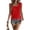 Red #023, variant on Tank Tops for Women Cute Lace Trim Square Neck Y2k Sleeveless Tank Top Slim Fit Basic Blouse Casual Summer Outfits Cami Tops, XL