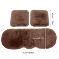 thumbnail image 3 of Premium Velvet Car Seat Cover Cushion Set - Comfortable and Breathable Design for Ultimate Warmth and Protection, 3 of 3