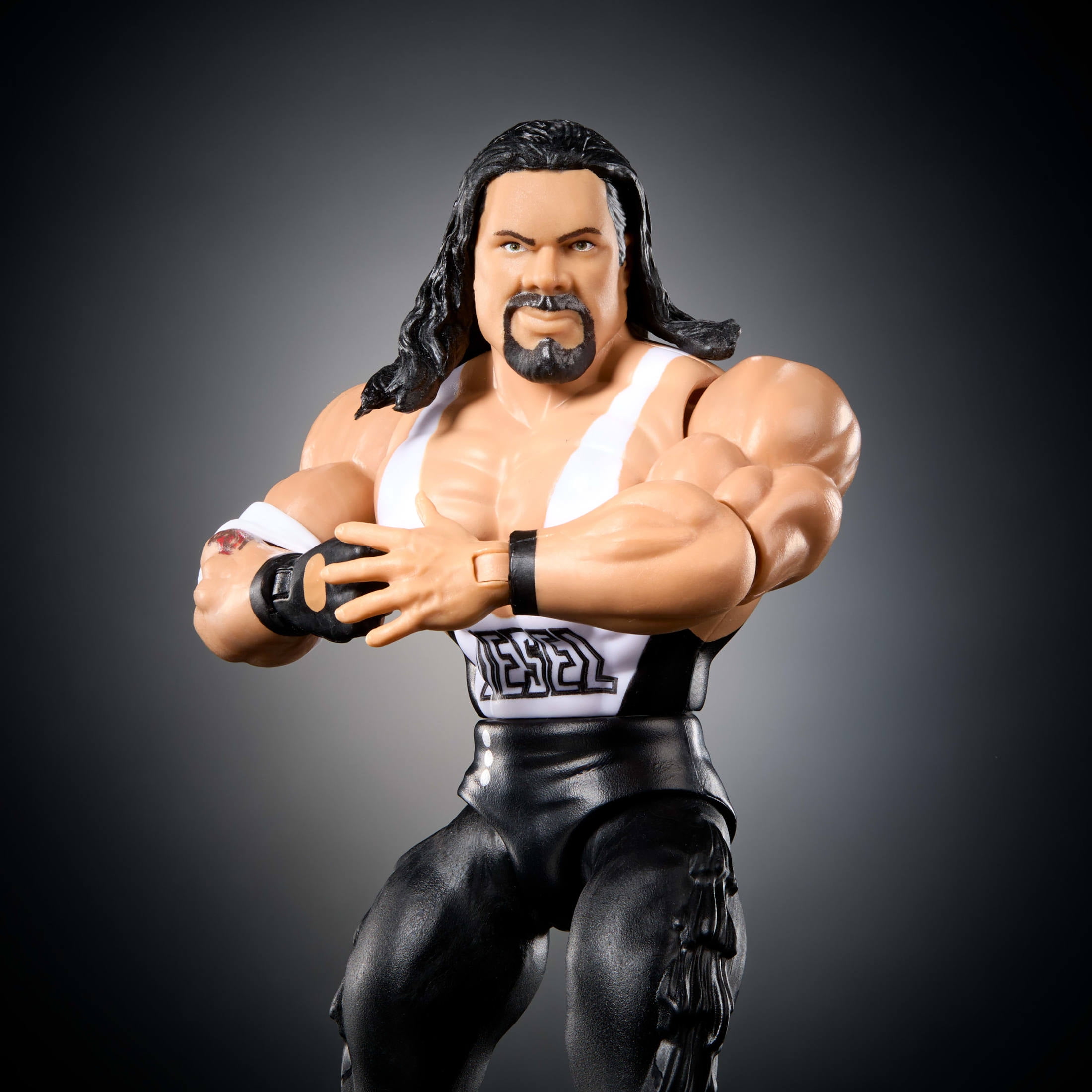 WWE Superstars Diesel Action Figure & Accessories, Series 14 Retro 6-inch Collectible Set