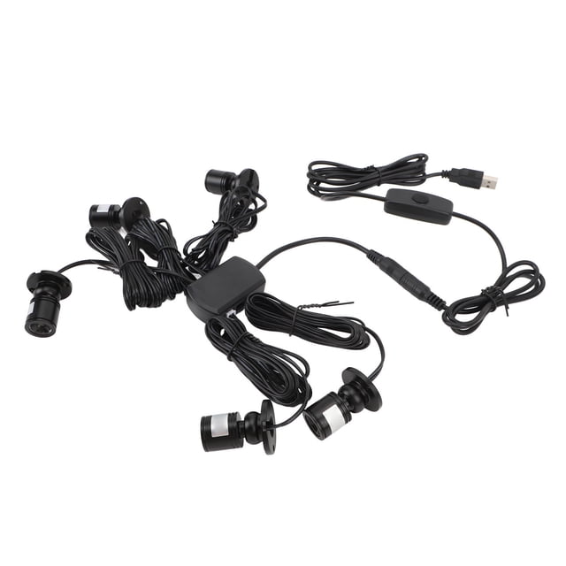 Proyector de Pantalla LED ANGGREK pequeño luz Para Gabinete de Exhibición de Joyería 6,6 pies USB 5V