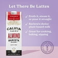 thumbnail image 2 of Califia Farms - Original  Almond Barista Blend Almond  Milk 32 Oz (Pack  Of 6), Shelf Stable,  Dairy Free, Plant Based,  Vegan, Gluten Free, Non  GMO, High Calcium, Milk  Frother, Creamer, 2 of 9