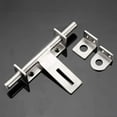 thumbnail image 2 of Stainless Steel 304 Heavy-Duty Left and Right Sliding Door Lock Latch, 2 of 5