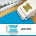 thumbnail image 2 of KW-trio BQJ-04 Tab Punch Loose-leaf Separator DIY Index Sticker Label Puncher Divider Paper Punch Machine, 2 of 8