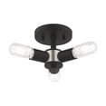 thumbnail image 2 of Livex Lighting - Copenhagen - 3 Light Flush Mount in Mid Century Modern Style -, 2 of 17