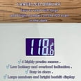 thumbnail image 2 of Digital Body Weight Bathroom Scale Smart Scale Step-on Technology with Easy Read LCD (Up to 400 Pounds) Perfect Digital Home Scale, Scale for Body Weight by Moss and Stone, 2 of 6