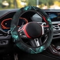 thumbnail image 3 of Uorisanigo Dragonfly 15 Inch Car Steering Wheel Protector Fashion Fuzzy Steering Wheel Cover for Most Vehicle Easy to Install Car Steering Wheel Cover for Winter Car Decor Gift for Wife, 3 of 8