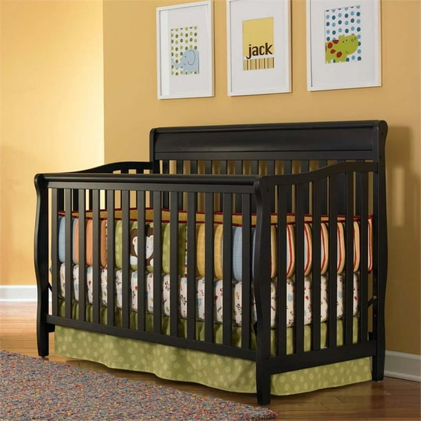 Graco Stanton 4 in 1 Convertible Crib Black