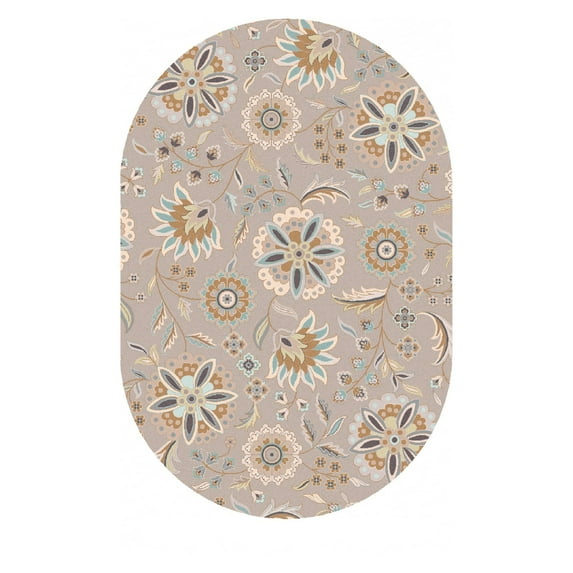 Surya Athena 6' x 9' Oval Hand Tufted Wool Rug