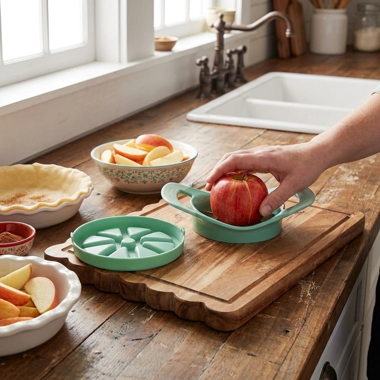 The Pioneer Woman Greyed Jade Apple Wedger & Corer photo 8