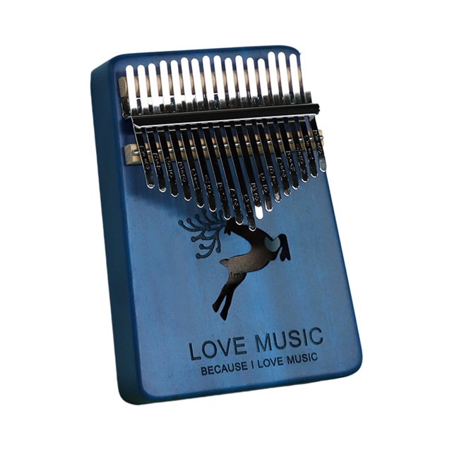 CSChome Professional Piano Portable Thumb Piano - Musical Instrument, 17 Keys, Compact Size, Lightweight, Professional Finger Piano for Beginner