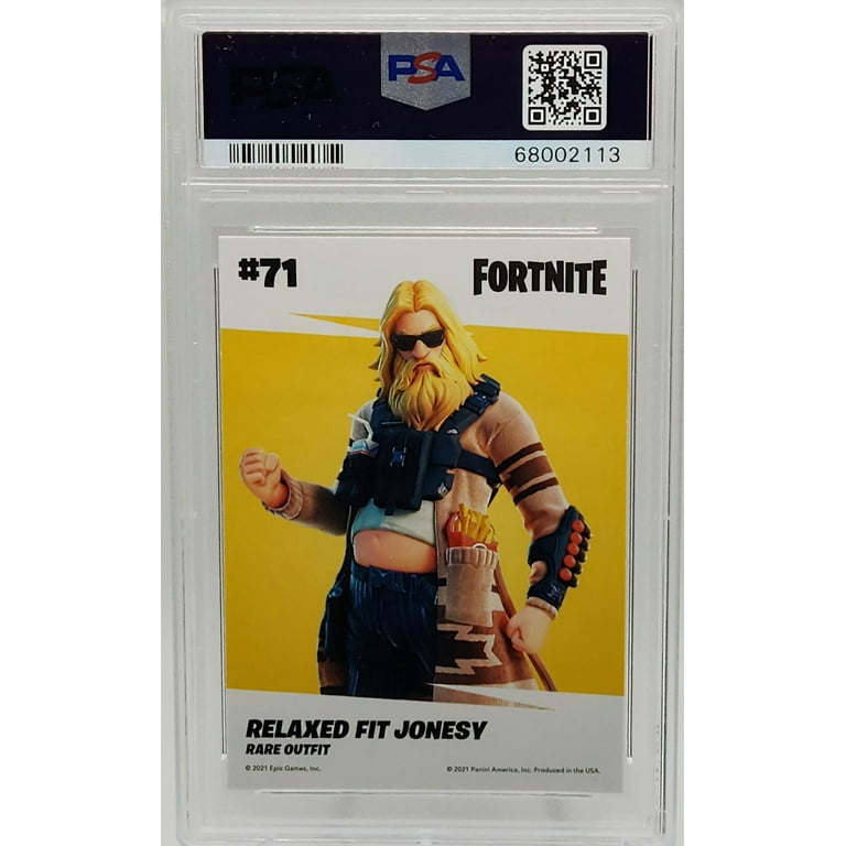 Relaxed Fit Jonesy Holofoil 2021 Panini Fortnite Trading Card #71 PSA 10 -  Walmart.com
