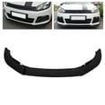 thumbnail image 4 of Front Spoiler Front Splitter Front Spoiler Replacement For Mk6 K·SEEK DESIGN 3Sections Front Bumper Splitter Lip Replacement For MK6 R R20 20092013, 4 of 8