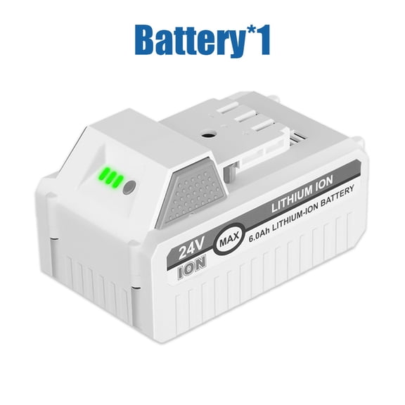 24V 6000mAh Replacement Battery for Snow* Joe Sun* Joe Power Tools 24BAT-LTX,24VBAT-LTW