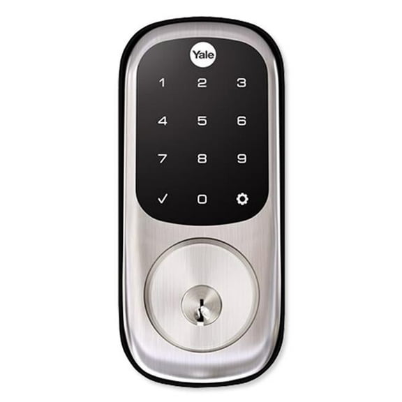 YAYRD226HA2x-YAYRD226HA2619 Zigbee Touchscreen Deadbolt Assure Lock - Satin Nickel