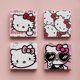 thumbnail image 2 of Sanrio Hello Kitty-Mini espejo de maquillaje portátil, plegable, patrón de doble cara, regalo kawaii para niña, 2 of 4