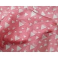 thumbnail image 5 of oneOone Silk Tabby Fabric Triangle Geometric Decor Fabric Printed BTY 42 Inch Wide, 5 of 5