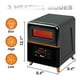 Dr. Infrared Heater DR-978 1500W Double Chauffage Hybride PTC & Infrared Espace Chauffage – image 2 sur 2