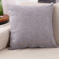 thumbnail image 1 of Coussin Simple Couleur Unie Oreiller Doux Confortable pour Chambre Canapé, 1 of 7