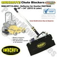 thumbnail image 2 of Qwikchute Chute Blocker Deflector Compatible with Hustler FASTRAK Mowers with 48" & 54" Decks (2015 & Later) (Quickchute) NQD-HFT15-4854, 2 of 2