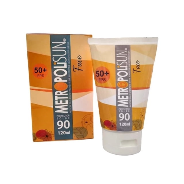 Protector Solar Dermatológico Facial Metropolisun 90 Fps 120 gr