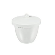 50ml Porcelain Crucible Cup with Lid for Foundry Melting Casting Refining