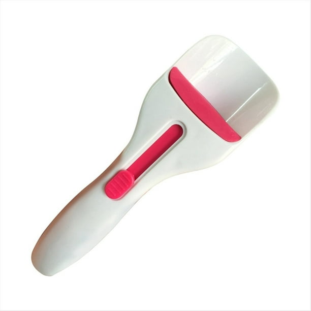 1 Cuchara de Distribución de Masa para Pasteles, Botón Deslizante de un Toque Que Dispensa Masa, Herramienta para Hornear Dispensador de Masa