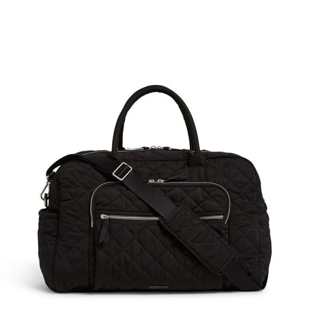 Vera Bradley Women's Performance Twill Weekender Travel Bag Black