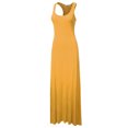 thumbnail image 2 of Doublju Women's Scoop Neck Racerback Tank Maxi Dress with Plus Size, 2 of 4