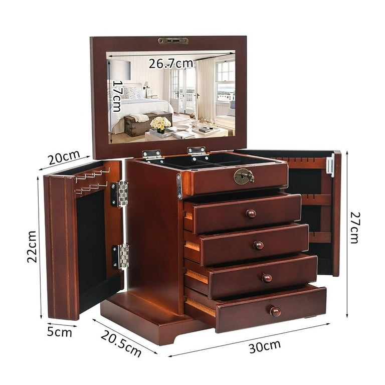 Jewelry box armoire walmart deals