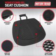 thumbnail image 2 of Motor Trend Honeycomb Seat Cushion - Non-Slip Bottom Mesh-Office Chair -Sciatica & Back Pain Relief, 2 of 7