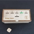 thumbnail image 2 of Penny Game: divertido juego de mesa que funciona con centavos, deshazte de las monedas para ganar, caja de madera para juegos de monedas para 2-6 jugadores, 2 of 5