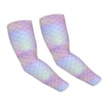 thumbnail image 6 of Lsque Fish Scale1 Cooling Arm Sleeves for Men & Women -Compression Sleeves to Cover Arms for Working,Sun Sleeves for UV Protection,Breathable, Moisture-Wicking, 6 of 8