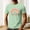 Green, variant on Summer Shirts for Men Be Kind Graphic T Shirt Athletic Crew Neck Short Sleeve Green Tee Shirts for Men XL