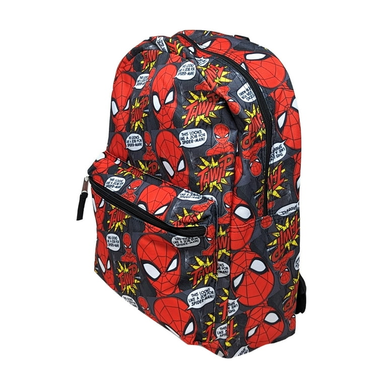 Spider Man All Over Print 16 inch Backpack