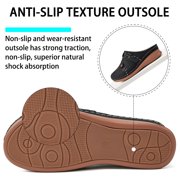 Ecetana Womens Mules & Clogs Comfort Slip On Sandal Shoes Closed Toe Sandals for Women