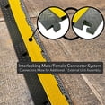 thumbnail image 3 of Pyle Durable Cable Protective Ramp Cover Supports 33000lbs Four Channel Heavy Duty Cord Protection, 3 of 6