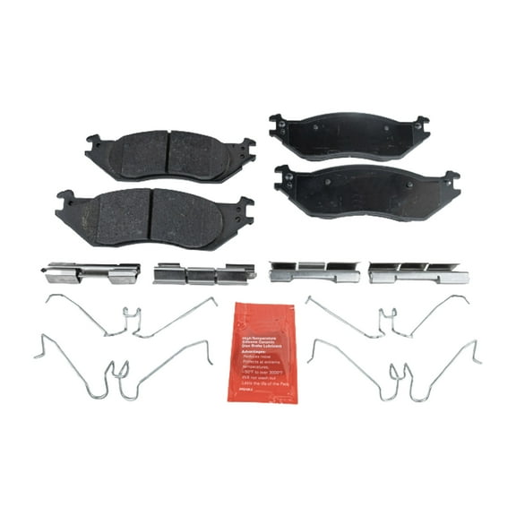 Brake Pad Set Compatible with 2003-2006 Ford E-150 2003-2005 Club Wagon 8Cyl 6Cyl 5.4L 4.2L 4.6L Front